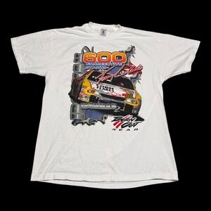 Vintage‎ Delta 1999 Tony Labonte IRONMAN2 600 Starts Shirt Men's Large FLAW